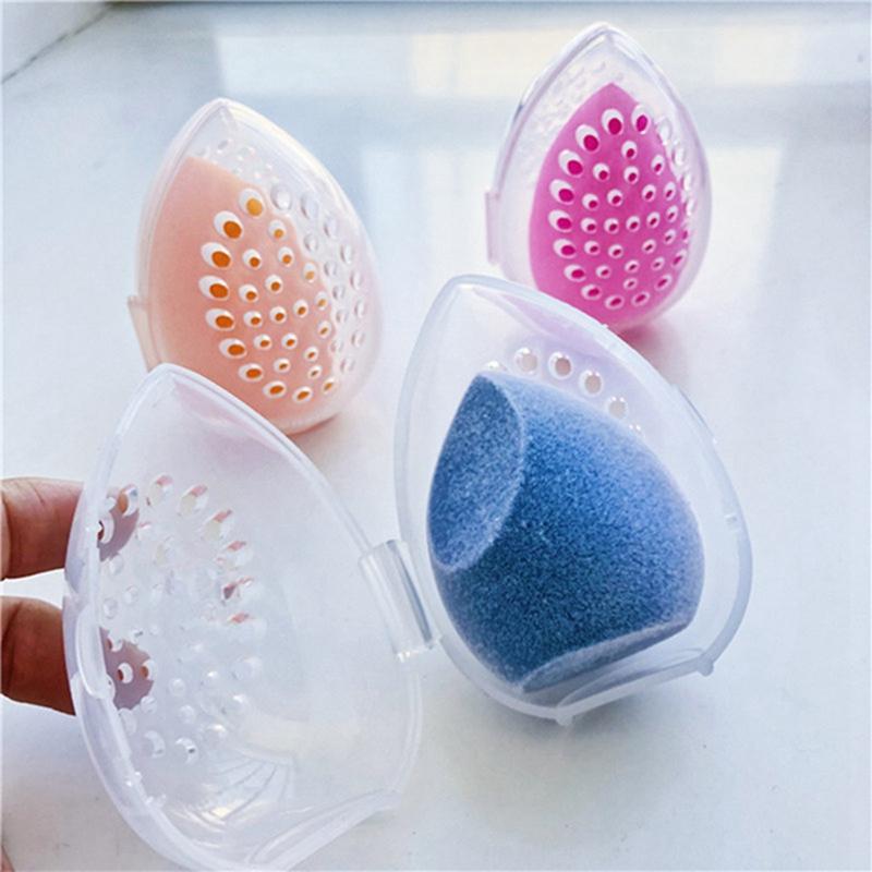 Suporte Organizador De Esponja De Beleza Em Forma De Ovo/suporte De Armazenamento De Cosméticos
