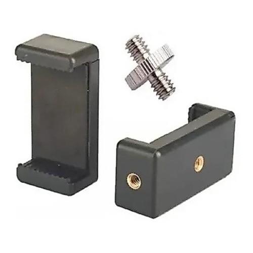 Suporte Clip Para Celular, Com Rosca 1/4 P/tripé Universal com parafuso