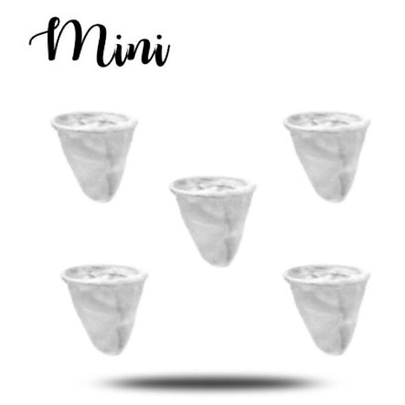 Mini Coador de Pano Algodão Para Café 3 uni. Refil Cozinha Utilidade UD