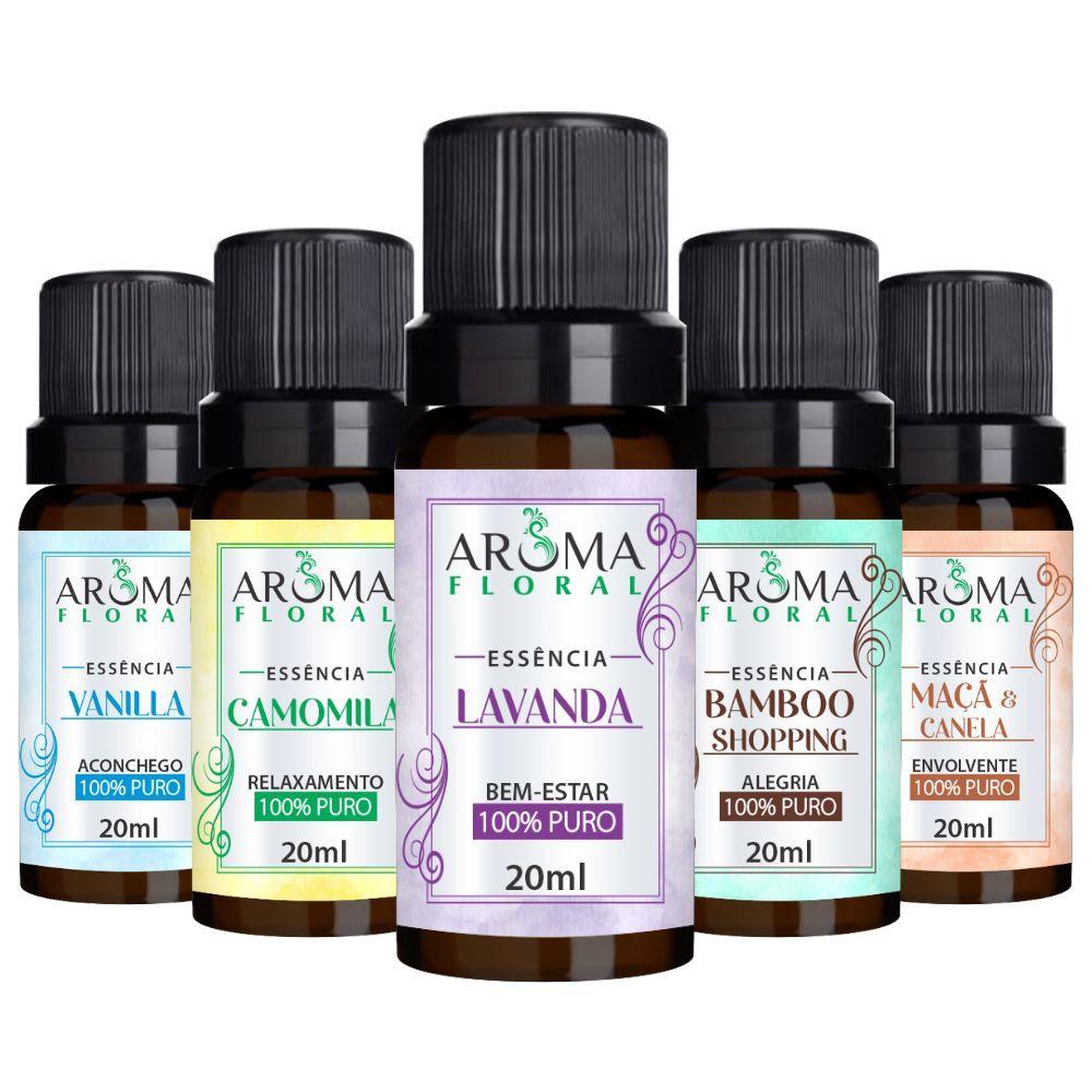 Essencia Aroma Floral para Aromatizador e Difusor Elétrico a Base de Agua