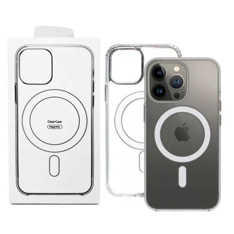 Capa Capinha Magnética Para iPhone 13 /13Pro /13promax Capinha vem 2 plásticos) Carregador Indução carregador sem fio