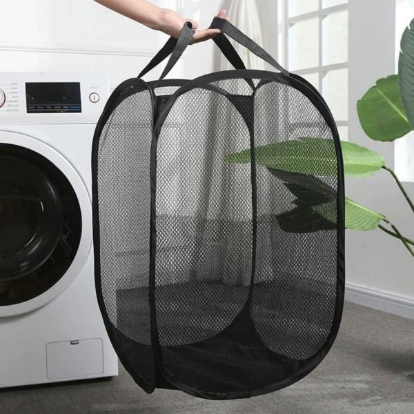 1 Pcs Cesto de roupa/Pano de limpeza Brinquedos Cesta Organizador Organizador Ropa Cesto De Roupas Preto Promoção