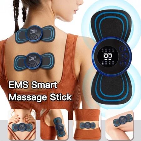 KIT até 4 Mini Massageador Elétrico Recarregável Para Alívio De Dor Muscular/Pescoço/Ombro/Cervical/Etc