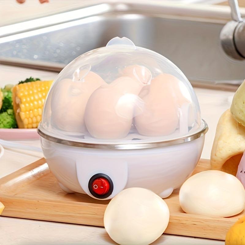 Cozedor de Ovos Elétrico Portátil Cozinha à Vapor 110V/220V Cores disponíveis Branco Azul Rosa Amarelo