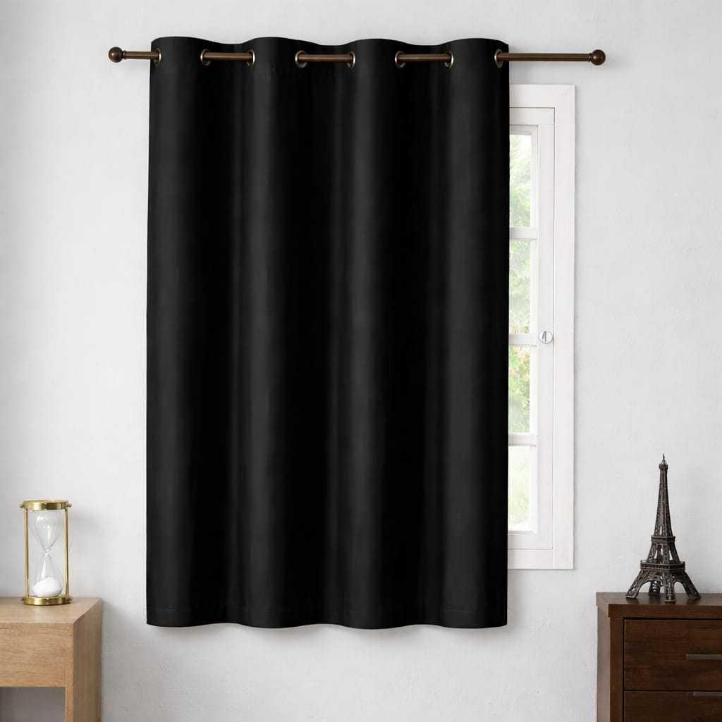 Cortina Para Sala e Quarto 1,10m x 1,30m Blackout Corta 100% a Luz Envio Rápido