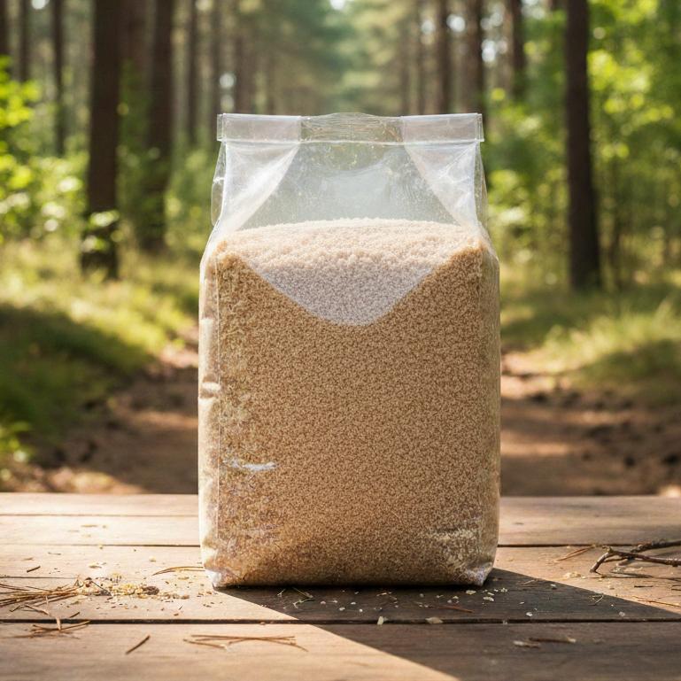Pó de Serra de Madeira / Serragem extrafina / Maravalha de Pinus 0,5 a 2kg