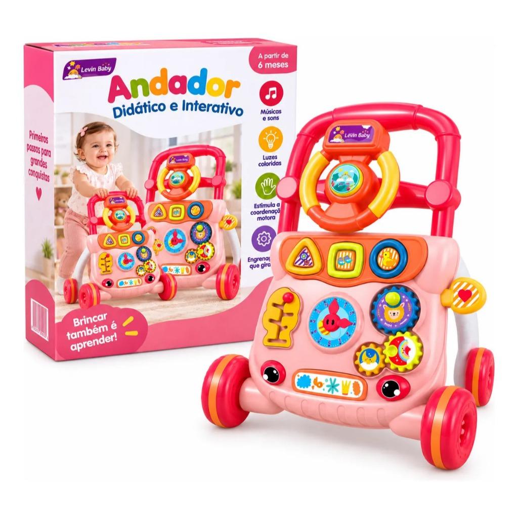 Andador Infantil Para Bebê Musical Centro De Atividades Interativo