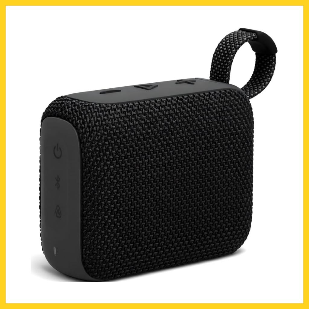 Caixa de Som Portátil 20W Impermeável com Bluetooth USB Tipo C MicroSD Som Limpo e Potente