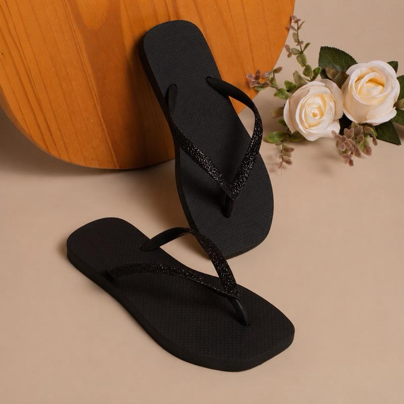 Chinelo Feminino Rasteirinha Sandália Casual com detalhes Leve Confortável Elegante