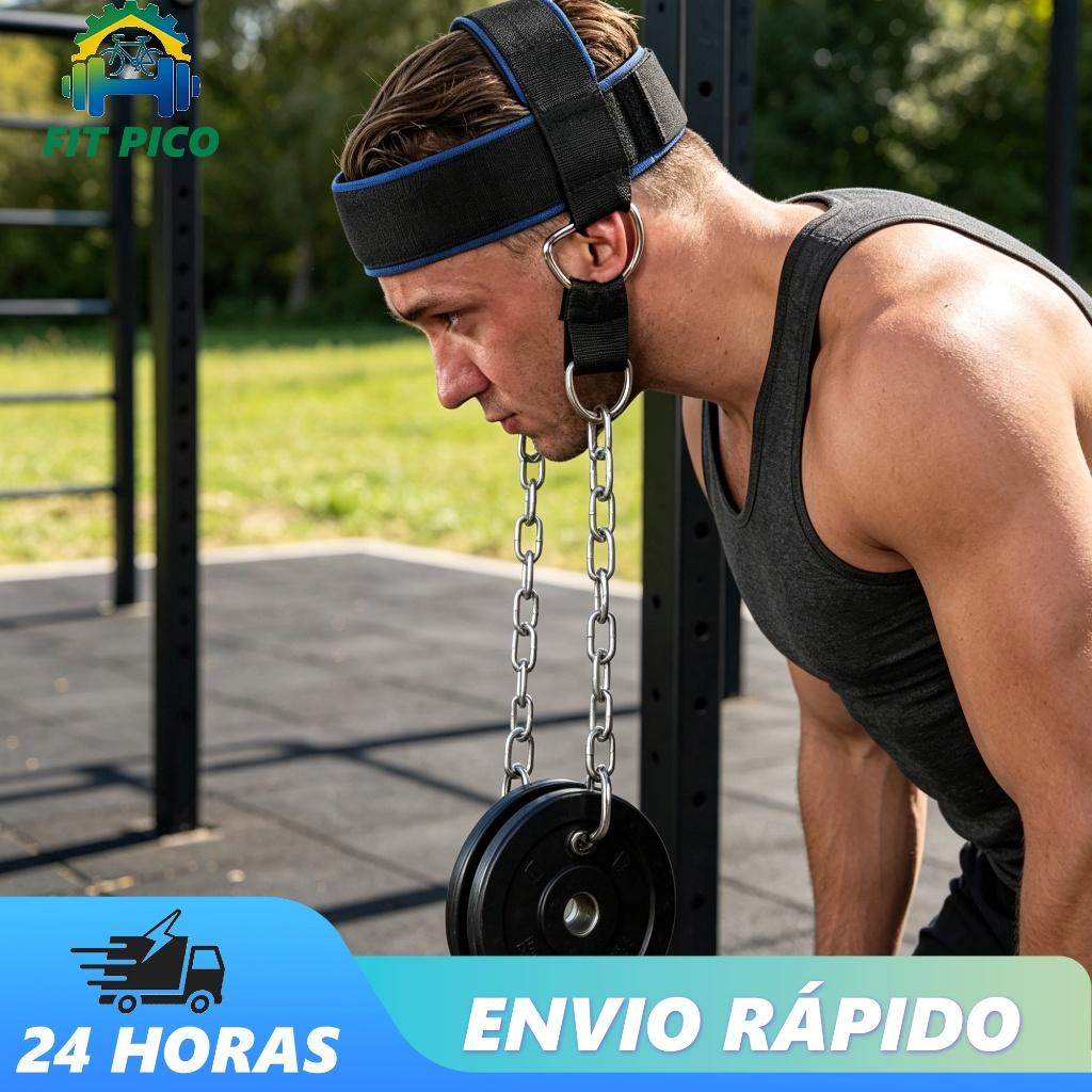 Cinto Fortalecimento do Pescoço Exercício Musculação Fitness