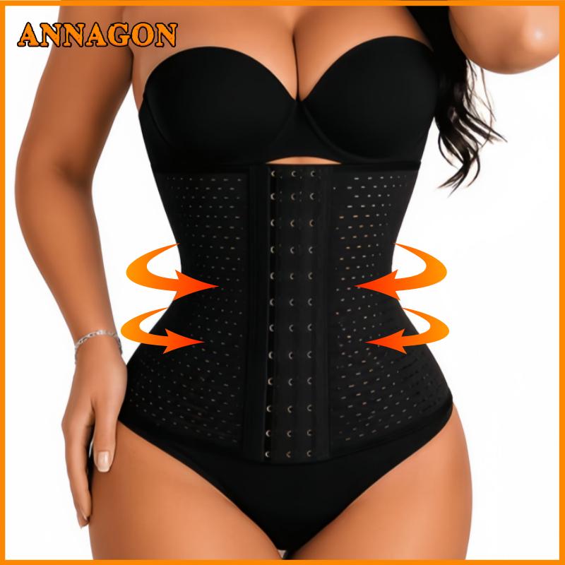Cinta Abdominal Premium Feminina 4 Barbatanas Emagrece Ajustável Modeladora Afina Cintura