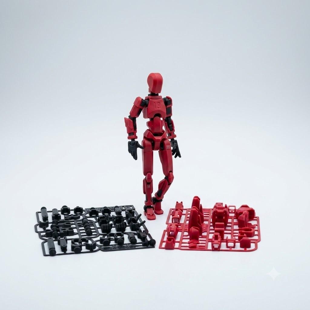 Boneco Dummy 13 Articulado | Miniatura Decorativa Colecionável
