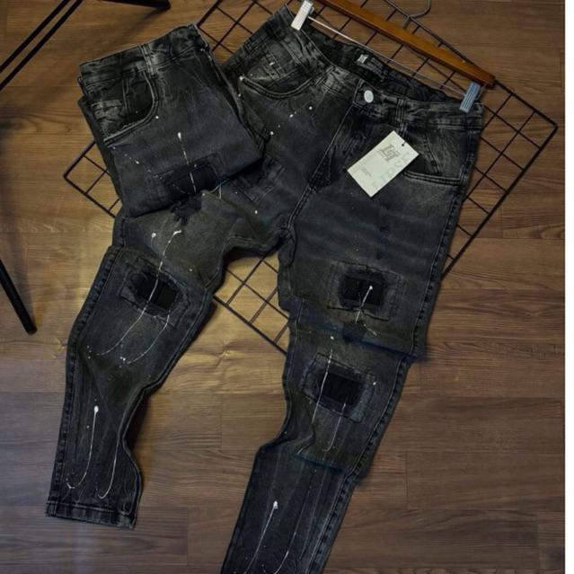 Calça Jogador Masculina Importada Griffe Original (jeans Rasgadinha)