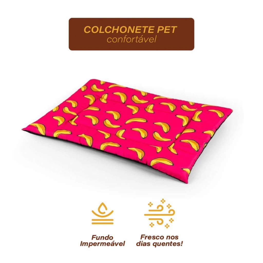 Colchonete Caminha Pet Fofinho Macio para cães e gatos 65 cm x 45 cm Cama para Cachorro e Gato