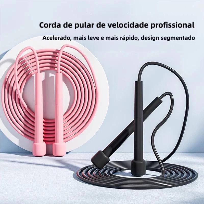 Cordas de Pular Profissional Ajustável de PVC 280cm (10) MT128