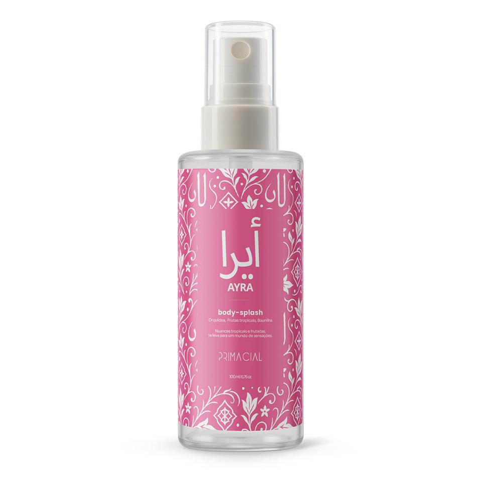 Body Splash Feminino Arabe Ayra 100ml - Primacial Perfume Floral
