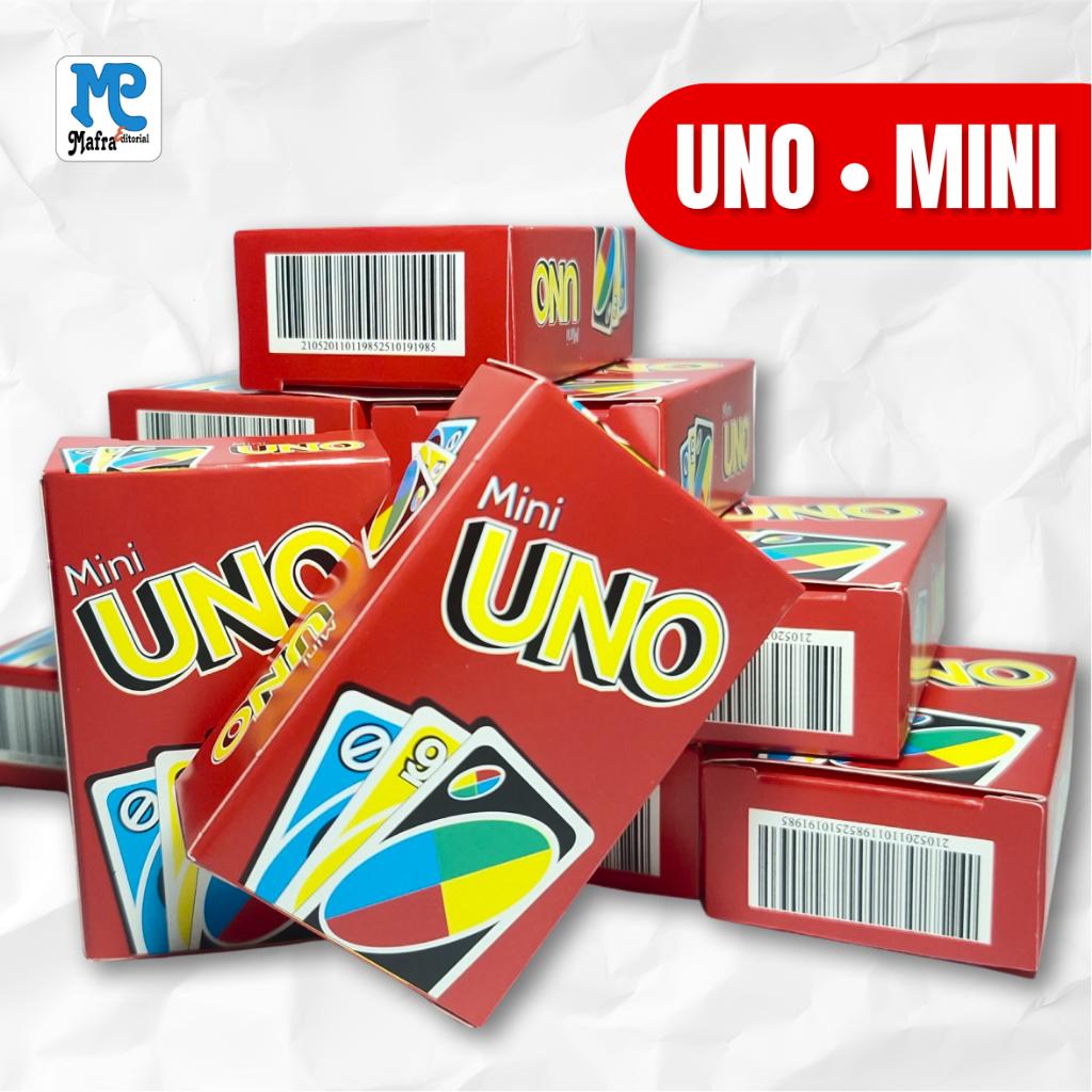 Jogo de Cartas "UNO - Mini" Genérico - 55 cartas