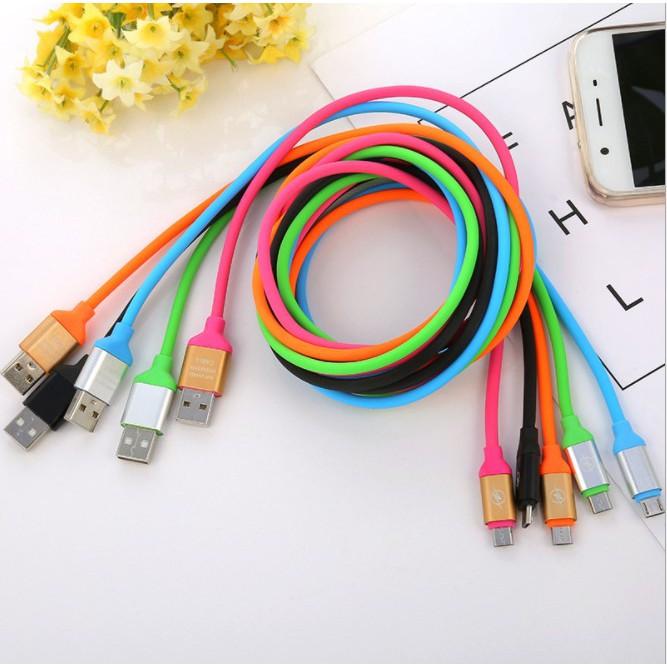 Cabo V8 Micro Usb/Tipo C/iPhone turbo Carregar Rápido dados
