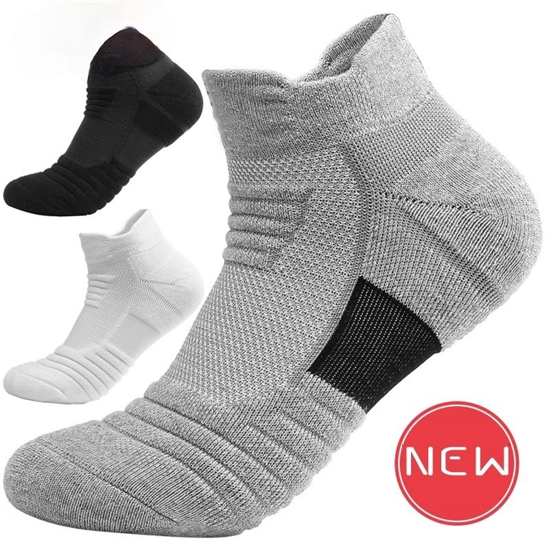 Meias Esportivas Premium / Corrida, Bico De Bola ,Bolsa, Tecidocling,Tenis, Ski Meias De Algodão Grossas Para Masculino E Mulheres