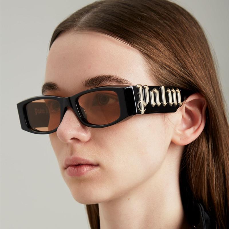 Moldura Retangular Retro Óculos De Sol Para Moda Masculina E Feminina Sombra Punk Shade Original UV400
