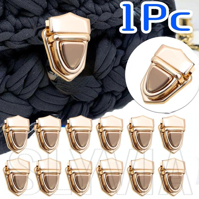 Fechos Gold Bag Lock-Bolsa De Mão , Acessórios Para Bolsas De Ombro-Moda , Durável , Feito À-Fecho Metálico Snap Ferragens Artesanais De Bricolagem