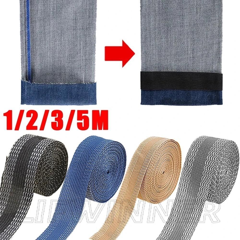 SFSE-Para Melhorar O Terno Jeans Calça Boca-Tiras De Reparo De Borda De Calças-Fita Instantânea Passar A Ferro Autoadesi