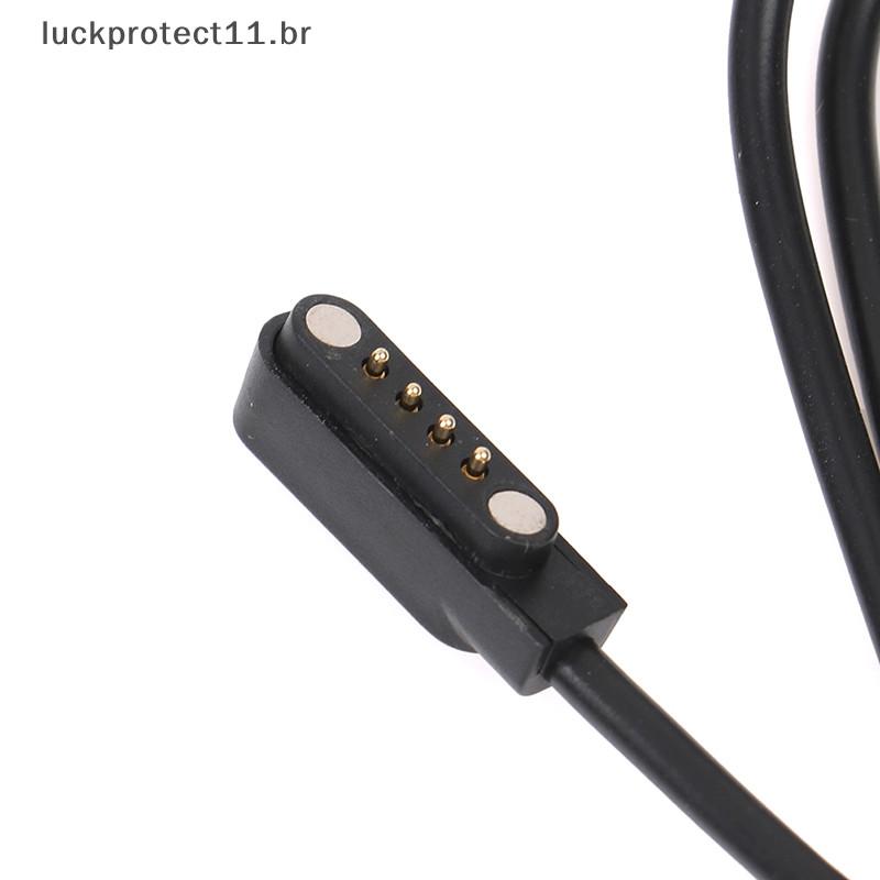 LTBR Cabo Carregador Universal De Smartwatch Relógio Inteligente Magnético De 2 Pinos USB De 4 Para 7,62mm 2,54mm De 4mm ~