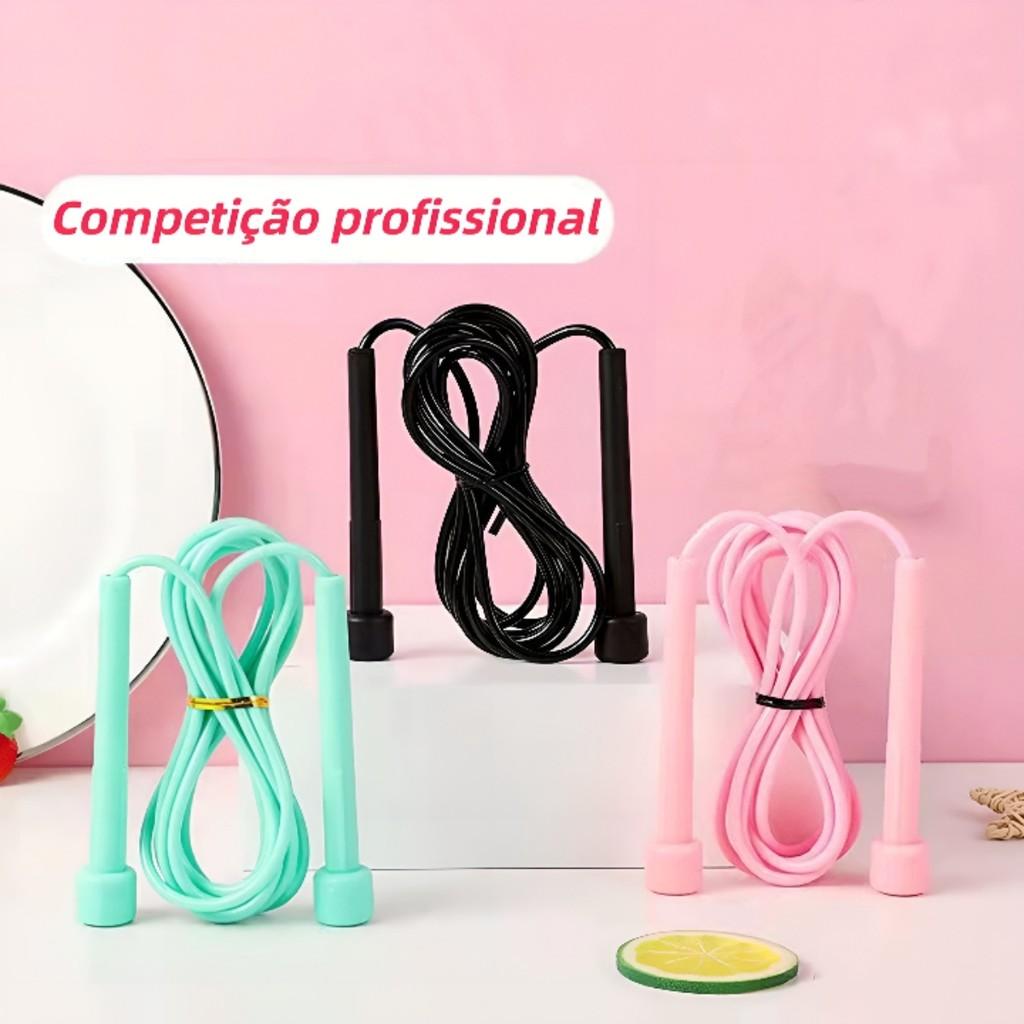 Corda de Salto de Velocidade 250cm para Perda de Peso e Fitness Profissional Masculino e Feminino
