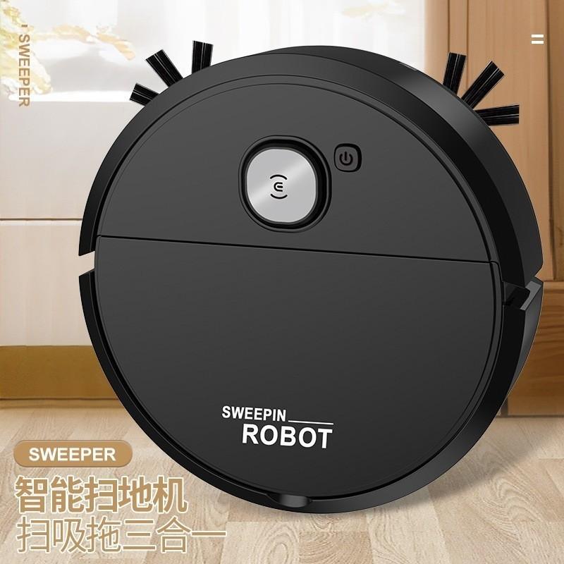B&BRobô Varredora/Aspirador De Pó Automática 3 Em 1 Limpeza Doméstica Robótico Inteligente E Silencioso