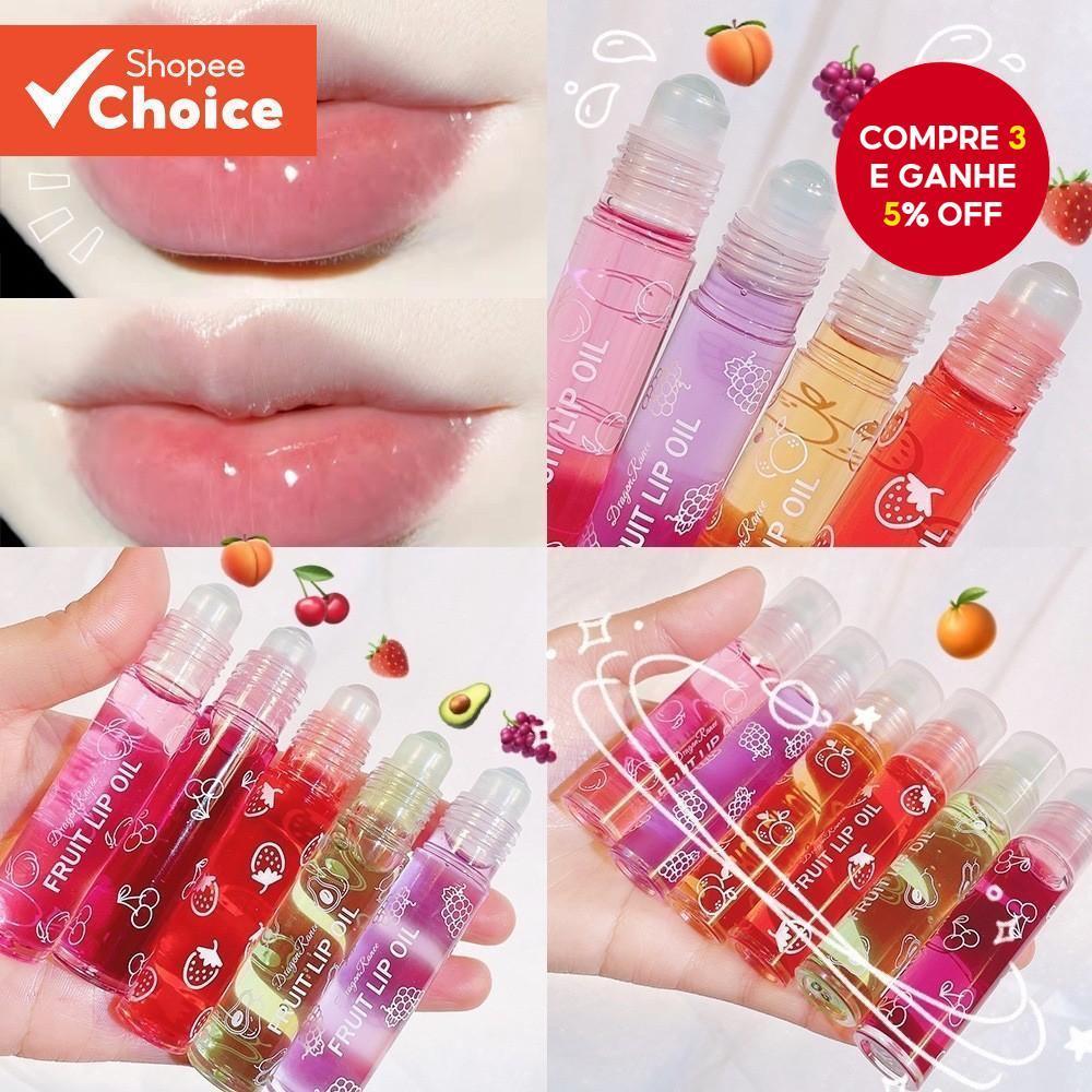 Hidratante líquido hidratante roll-on boca óleo Anti-secagem incolor transparente cuidados com os lábios roll-on óleo la