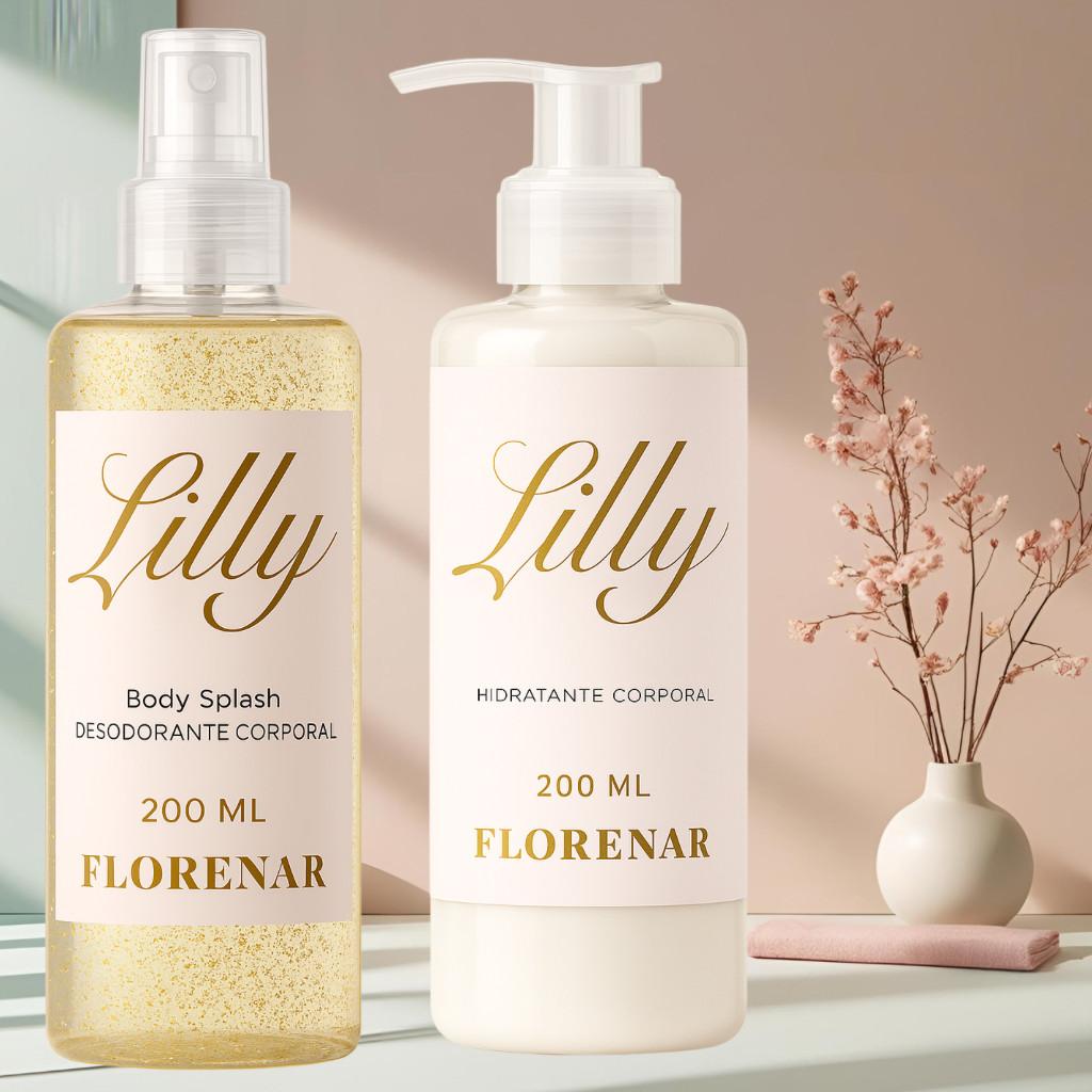 Body Splash Lily 200ml + 1 Hidratante 200ml