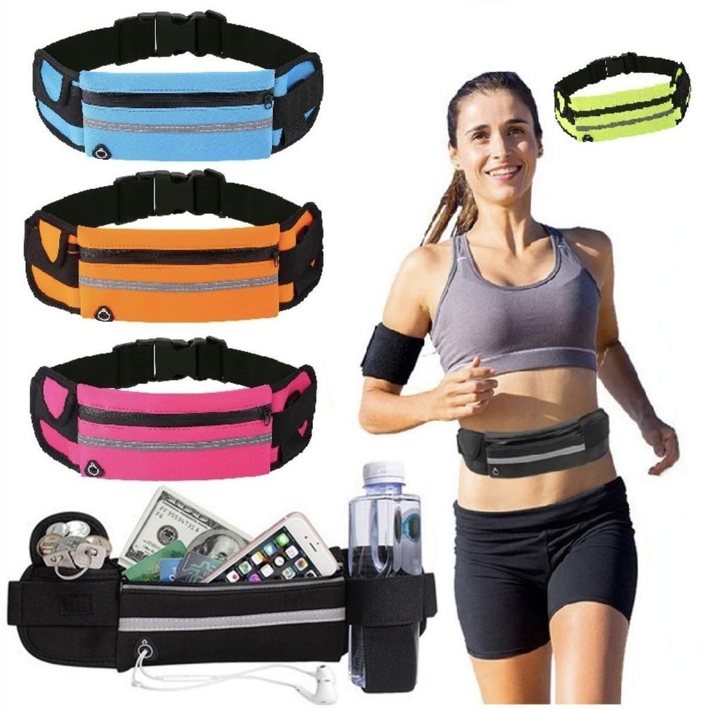 Bolsa Pochete Corrida Celular Esportiva Sem Volume Compacta Leve Impermeável Porta Celular Porta Garrafa Academia