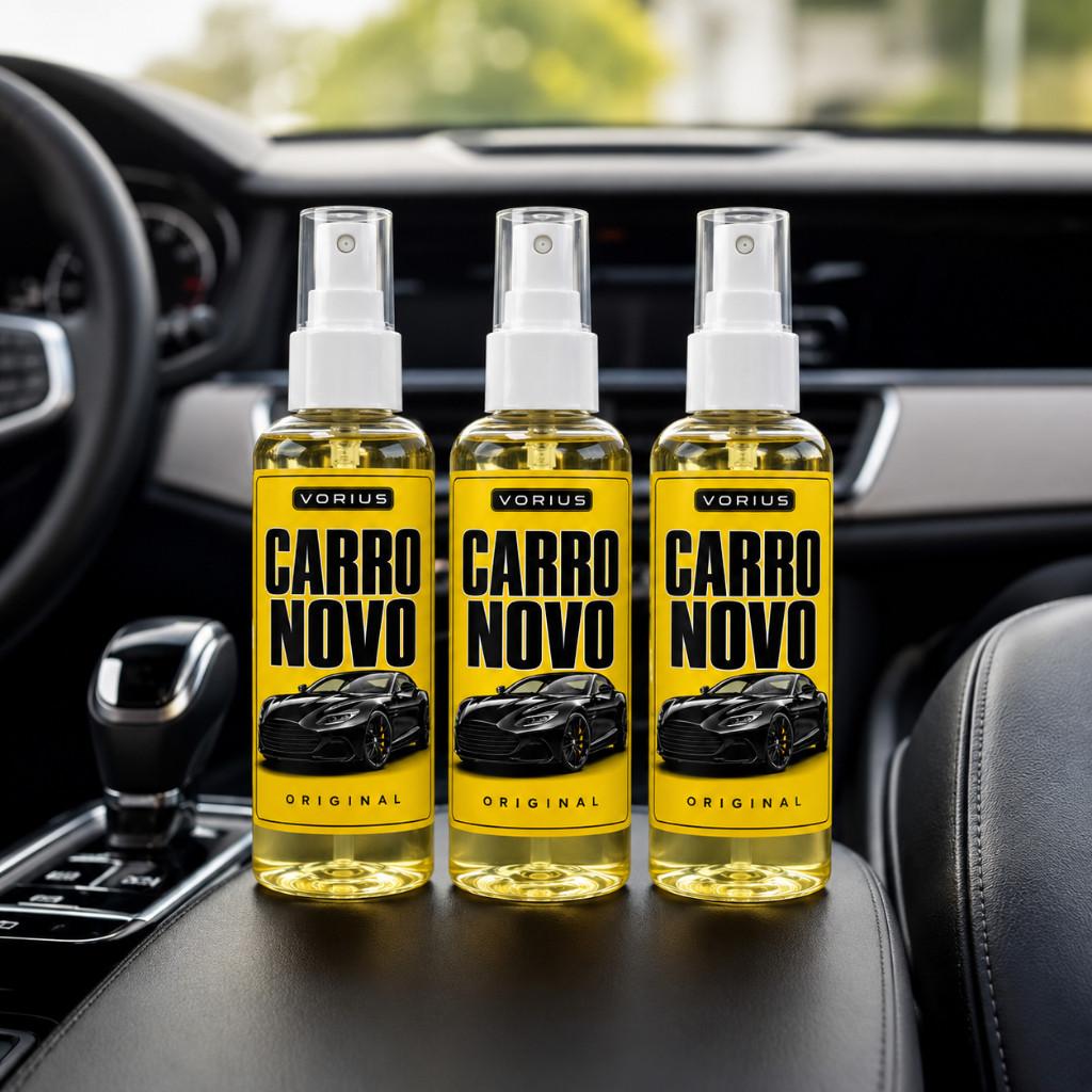 Aromatizante de Carro Novo Spray Perfume Para Carro Cheirinho de Concessionária Original