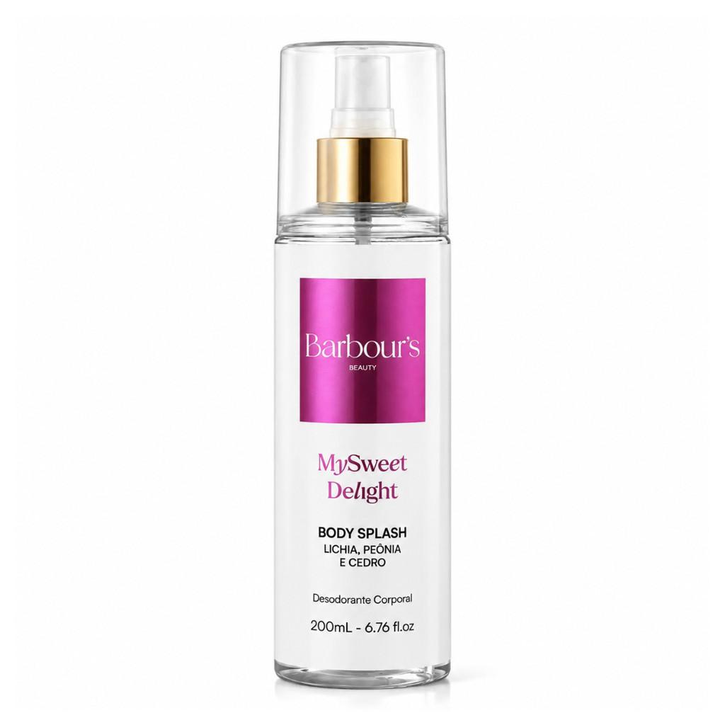 Fragrancia Feminina My Sweet Delight 200ml Body Splash Barbours Beautyy