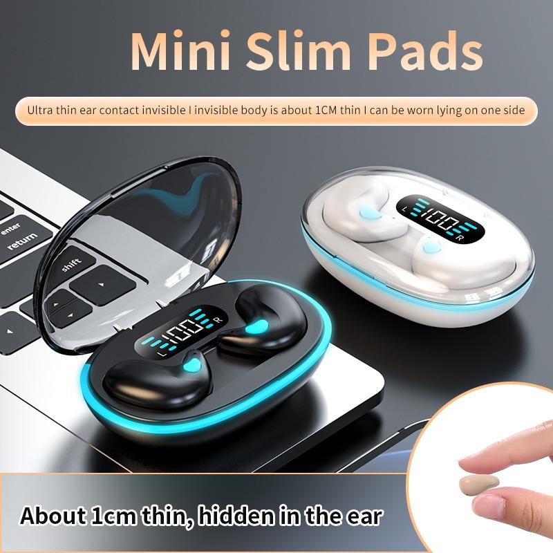 TWS X55 Fones De Ouvido Sono Sem Fio Redução Ruído Alta Fidelidade Microfone Estéreo À Prova Dwaterproof Água Longo Play
