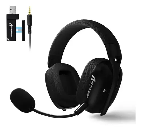 Fone De Ouvido Sem Fio Para Jogos Attack Shark L80 Pro Branc