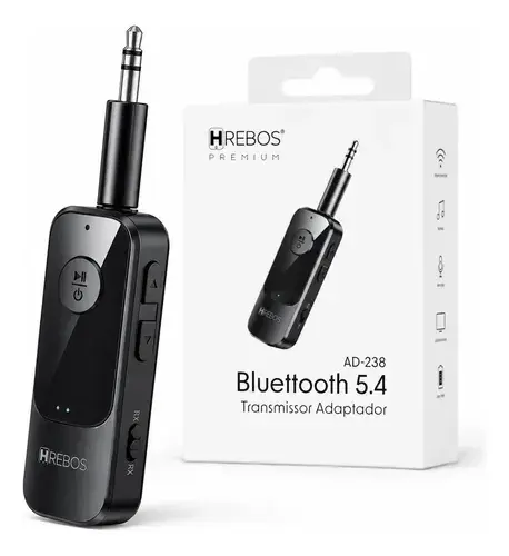 Transmissor Receptor Bluetooth 5.4 Adaptador Áudio Tv Carro