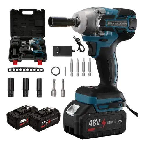 Chave De Impacto A Bateria 48v Profissional