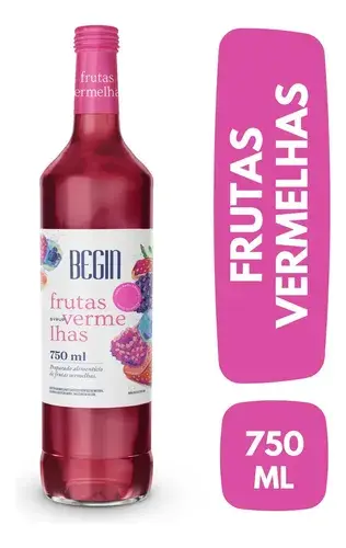 Xarope Frutas Vermelhas 750ml Begin - Soda Italiana E Drinks