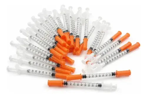 25 Seringas Insulina 1ml 100ui Agulha Fixa 30g 8x0,3mm Medix