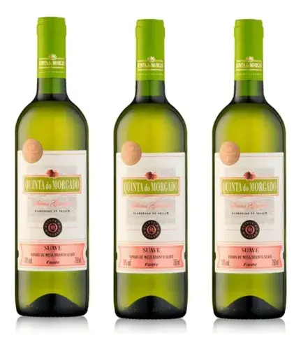 3 Vinhos Quinta Do Morgado Branco Suave 750ml