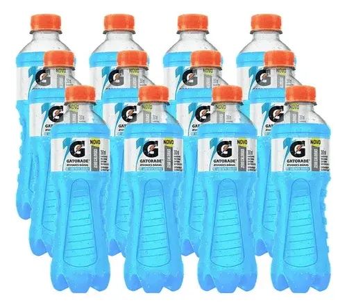Gatorade Sem Calorias Frutas Silvestres 350ml C/ 12 Unidades