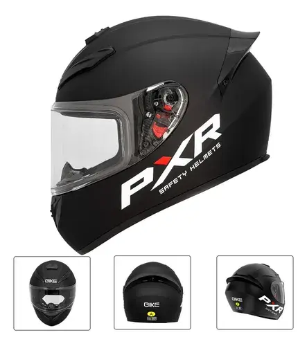 Capacete Integral Adulto De Fosco Motocicleta Para Moto
