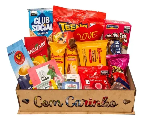 Cesta Café Da Manhã Completa Essencial Ocasiões Especiais