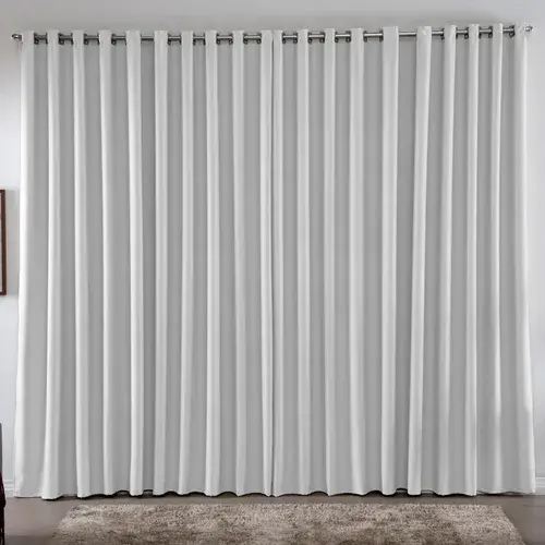 Cortina 3,00x2,50 Metros Blackout Blecaute Gelo Corta Luz Em Tecido Grosso Para Quarto E Sala Casa Laura Enxovais