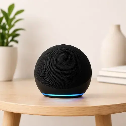 Alaxe Caixa De Som Inteligente Comando Voz Portátil Bluetoot