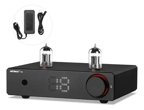 Aiyima T20 Pré-amplificador Tubo Balanceado Rca Xlr Hifi