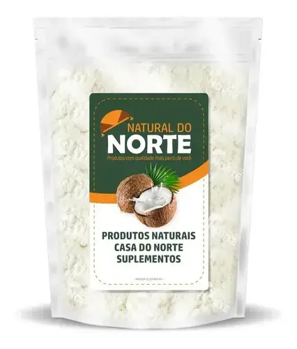 Leite De Coco Em Pó Puro Vegano - 1kg
