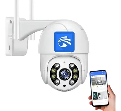 Câmera De Segurança Wifi Externa Ip App Yoosee Visão Noturna