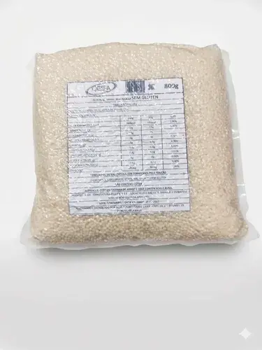 Flocos De Arroz Crispie Bolinha Sem Gluten Sem Acucar 800g
